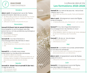 formations diaconie 2025 2026