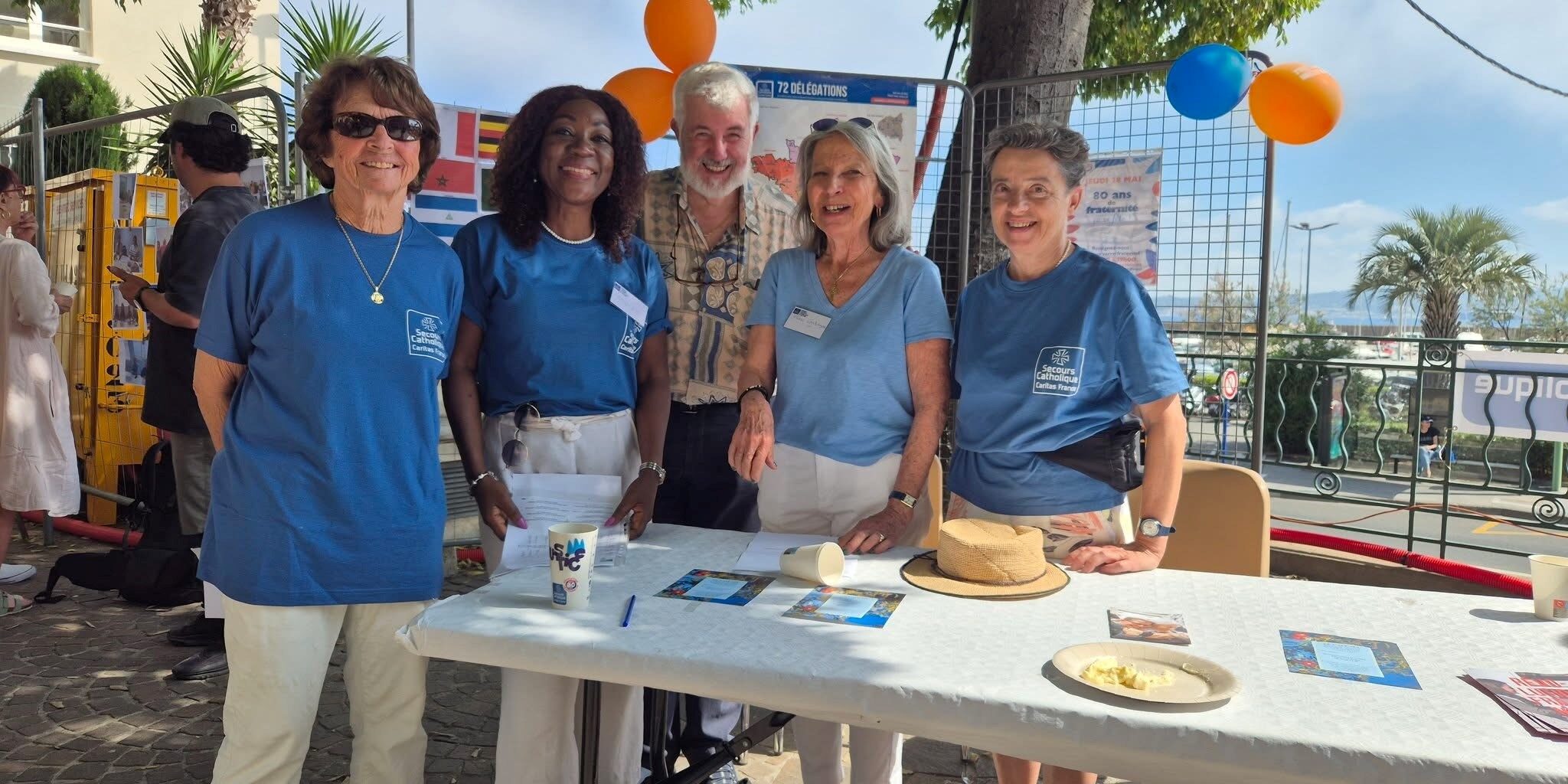 80 ans Secours Catholique dans le var
